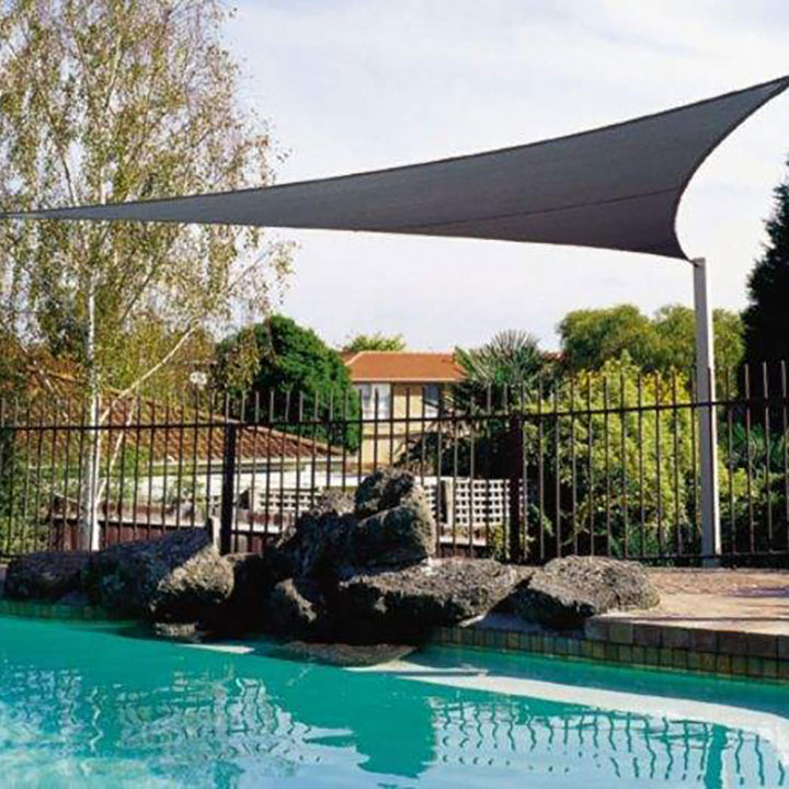 Ko waho HDPE Sun Shade Net Shade Sail